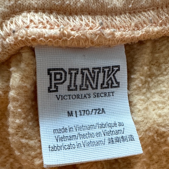 PINK Victoria's Secret Sweatpants - Light Orange - Picture 2 of 4